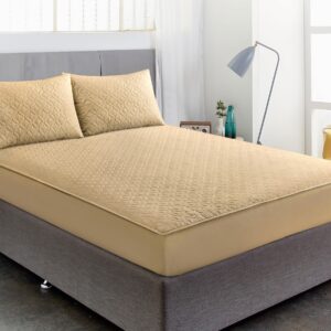 Luxury Waterproof Fitted Sheet with Pillow_IN_SKIN