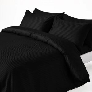 6Pcs Duvet Cover Set_in_BLACK