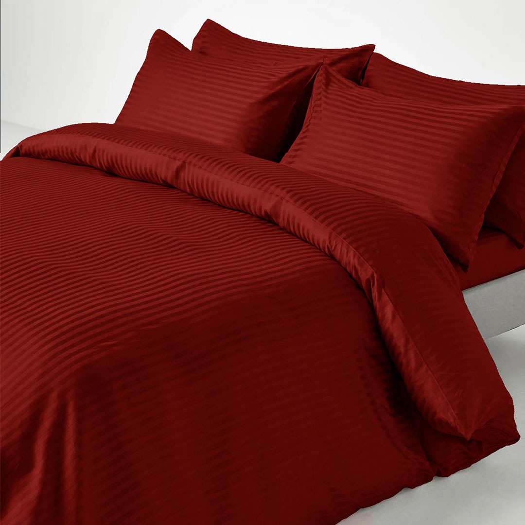6Pcs Duvet Cover Set_in_DARK BROWN