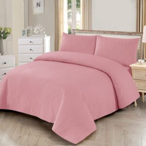 LUXURY BEDSPREAD_AND_PILLOW_in_LIGHT  PINK