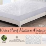 Ultrasonic Waterproof Mattress Protector_IN_WHITE